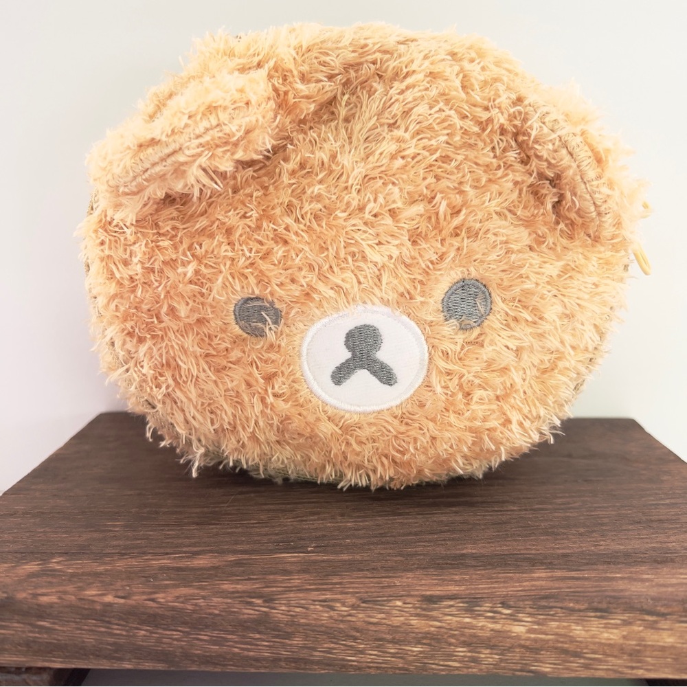 Kawaii Bear Plush Makeup Bag - Picture 6 of 8